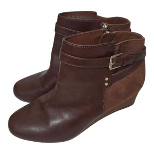 Dr Scholl's Women's Sz 8.5 Wedge Ankle Booties